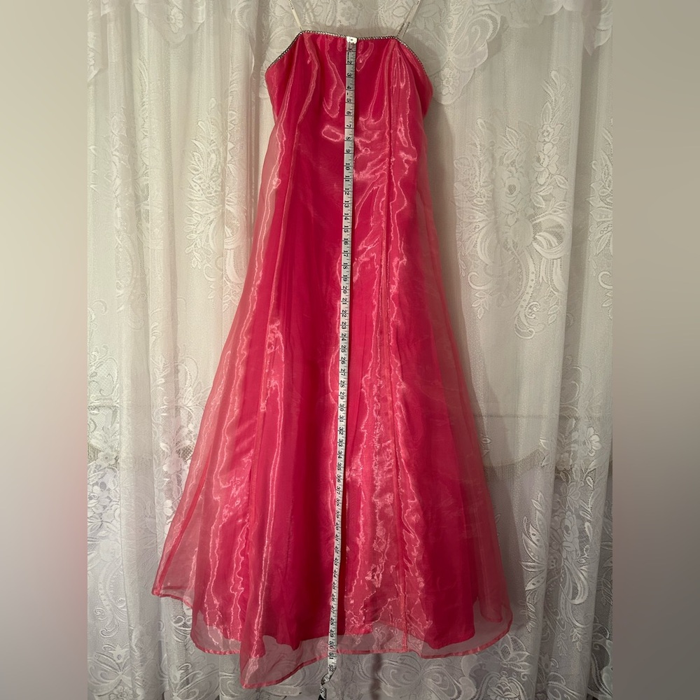 Vintage Circa 2003 Y2K Organza Prom Dress Tulle Underskirt Fairycore Formal - Picture 16 of 16